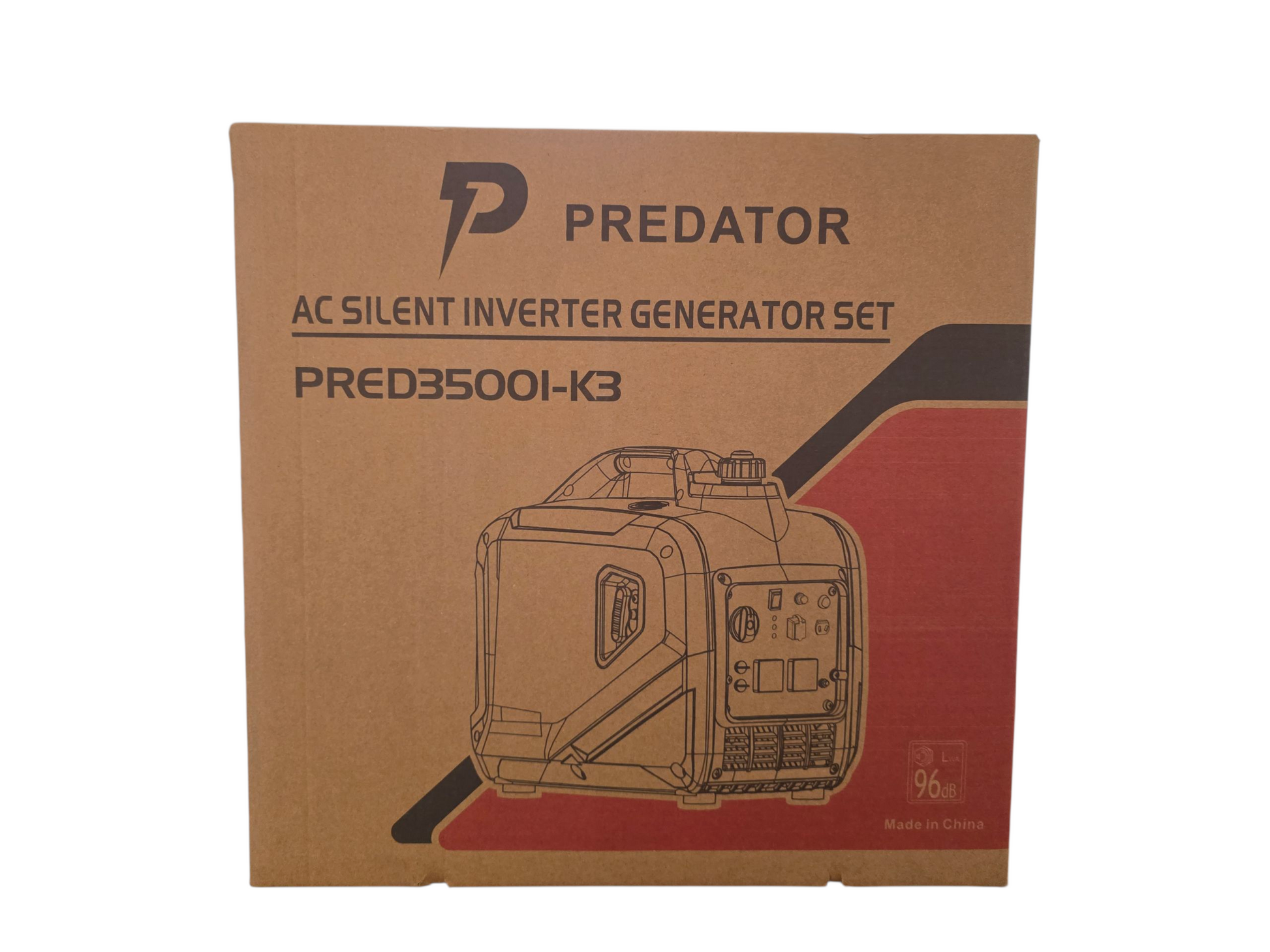 Predator 3kva silent inverter generator Packaging