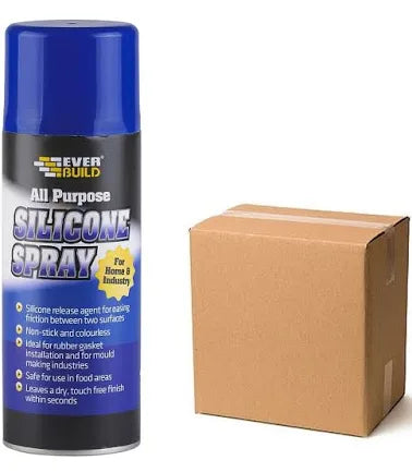 Everbuild 400ml Silicone Spray Lubricant