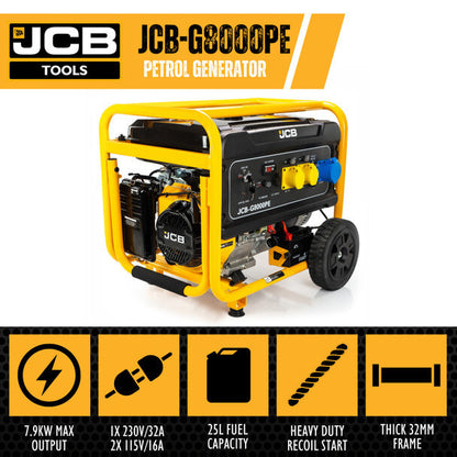 JCB 10kva Generator to suit Sprinter