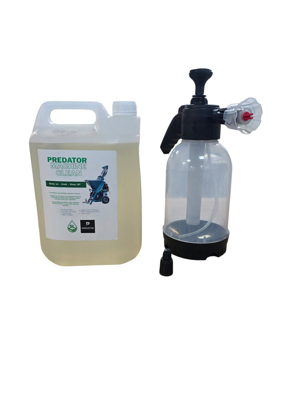 Predator Machine Cleaner – 5L with Foam Sprayer
